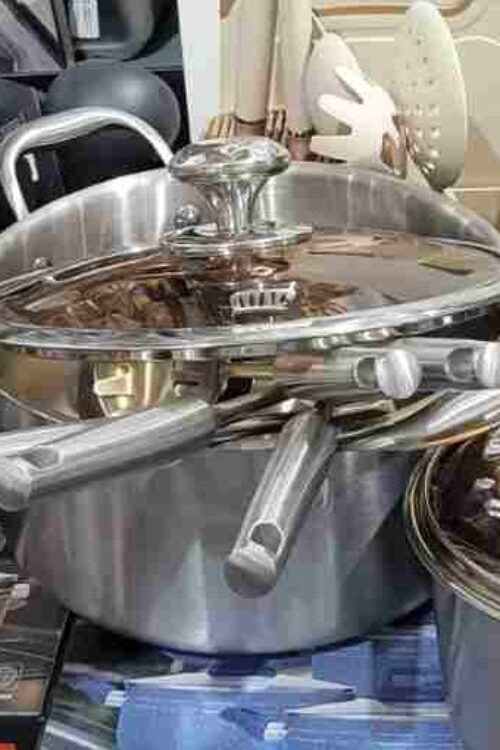 15-Piece Stainless Steel Cookware Set