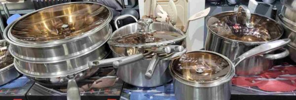 15-Piece Stainless Steel Cookware Set