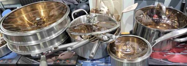 15-Piece Stainless Steel Cookware Set - Image 3