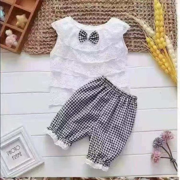 Girls' Ruffled Top and Skirt Set - Image 3