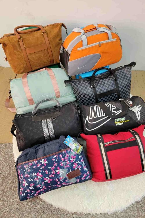 High-Quality Mixed Traveling Bags – Assorted Styles & Colors
