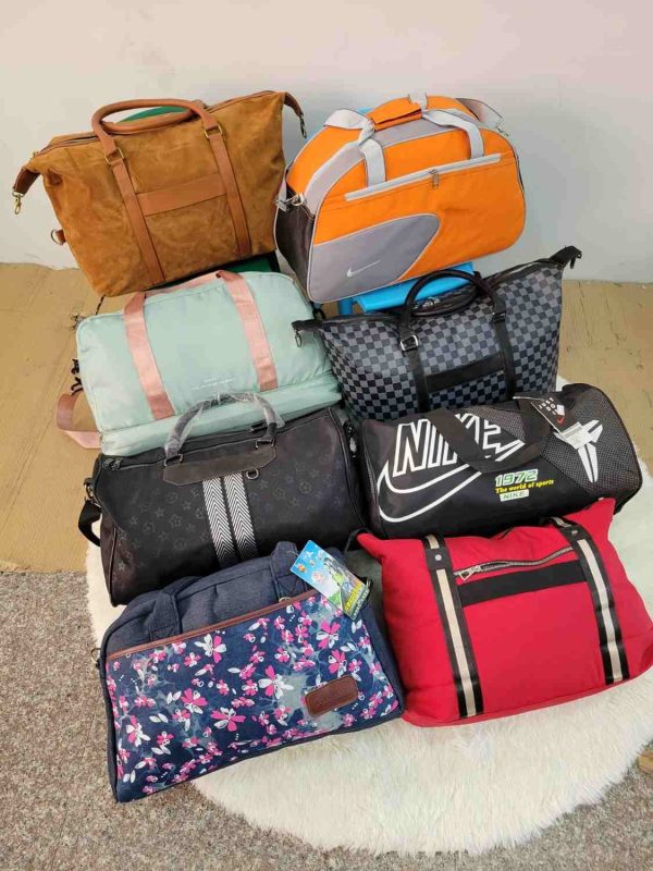High-Quality Mixed Traveling Bags – Assorted Styles & Colors