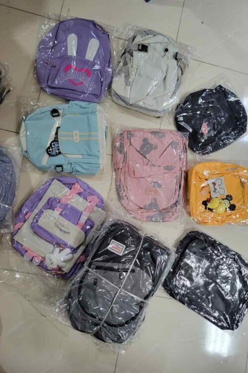 Mixed School Bags – Big, Medium, 4-in-1 & Small