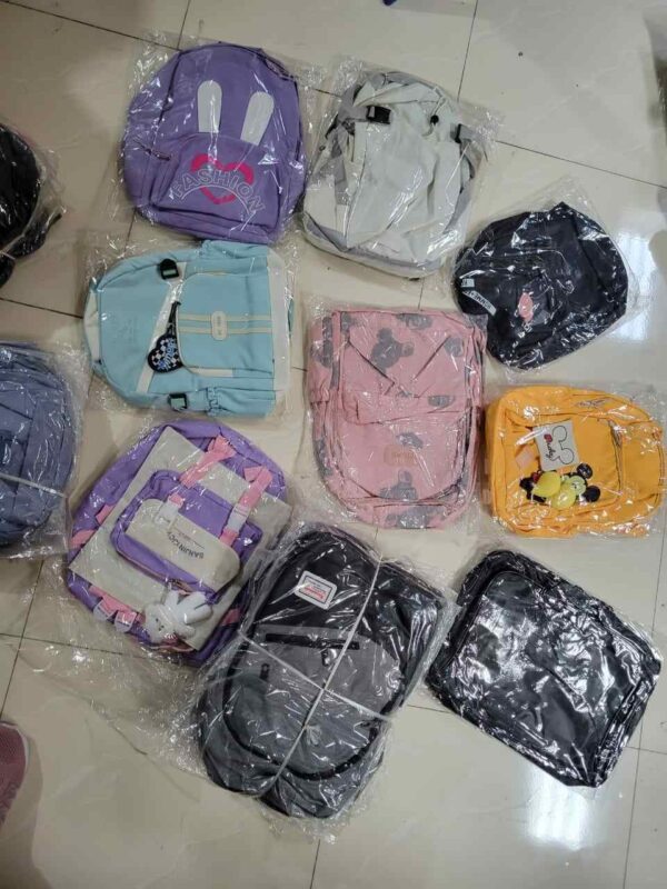 Mixed School Bags – Big, Medium, 4-in-1 & Small