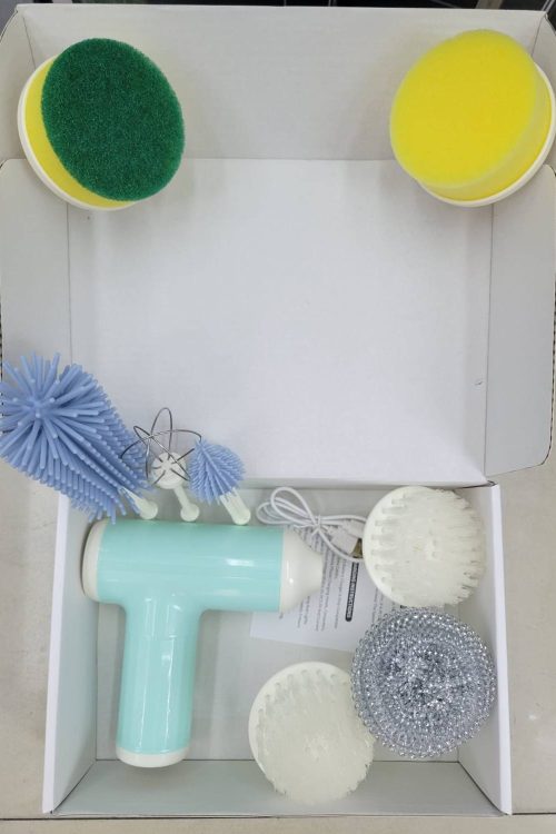 Multifunctional 8-in-1 Wireless Electric Cleaning Brush