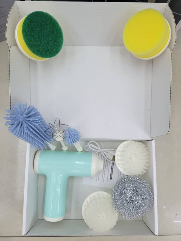 Multifunctional 8-in-1 Wireless Electric Cleaning Brush
