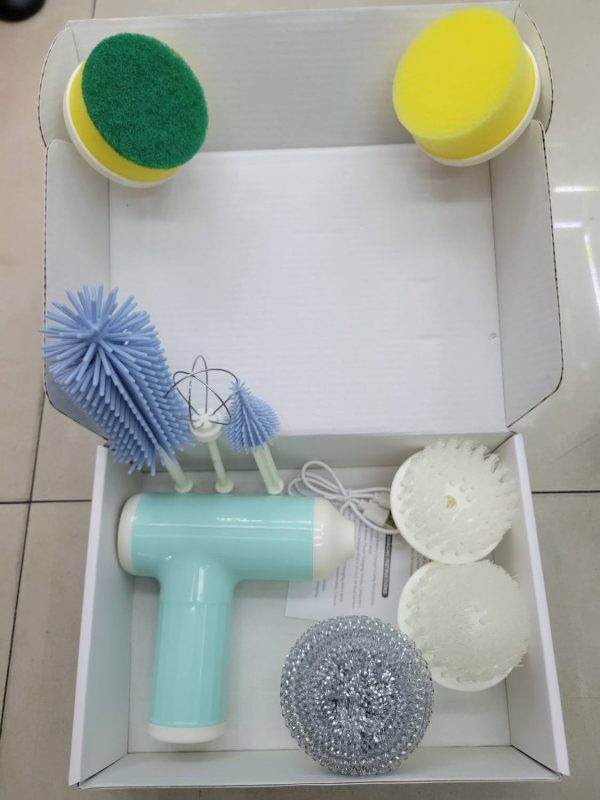 Multifunctional 8-in-1 Wireless Electric Cleaning Brush - Image 4