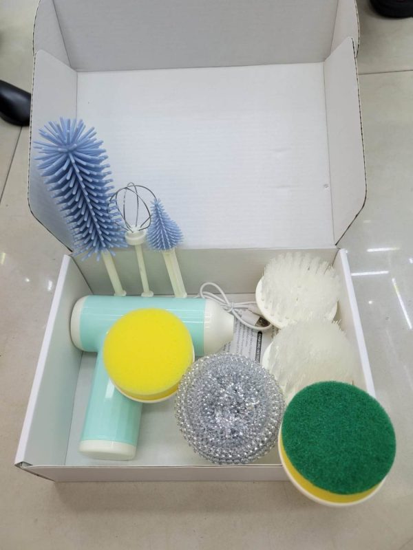 Multifunctional 8-in-1 Wireless Electric Cleaning Brush - Image 3