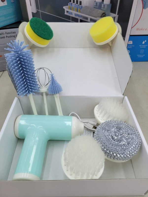 Multifunctional 8-in-1 Wireless Electric Cleaning Brush - Image 2
