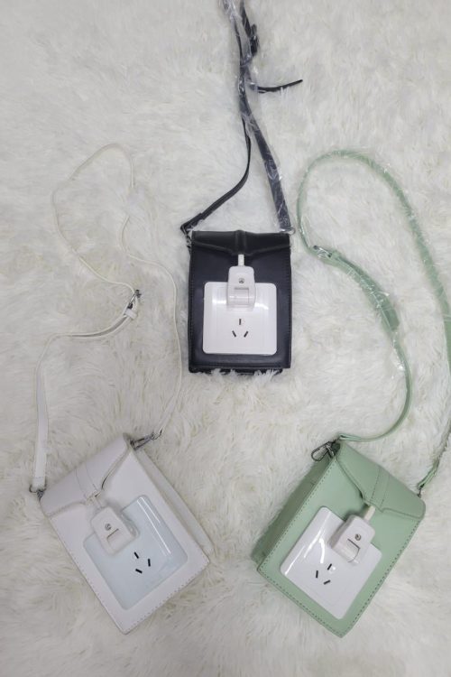 Unique “Socket” Design Phone Sling Bags – 3 Colors