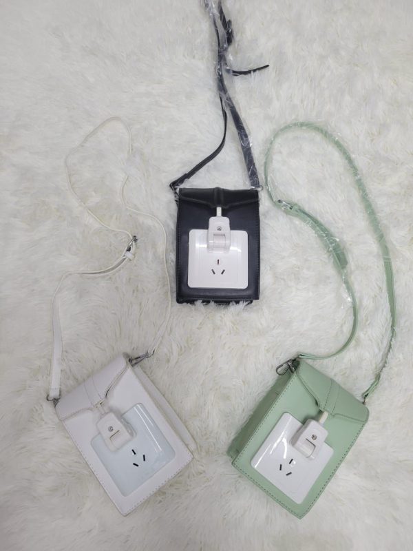 Unique "Socket" Design Phone Sling Bags – 3 Colors
