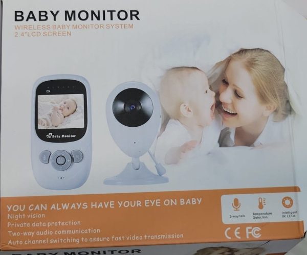 Wireless Baby Monitor System with 2.4" LCD Screen - Image 3