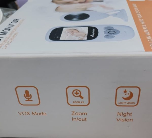Wireless Baby Monitor System with 2.4" LCD Screen - Image 2