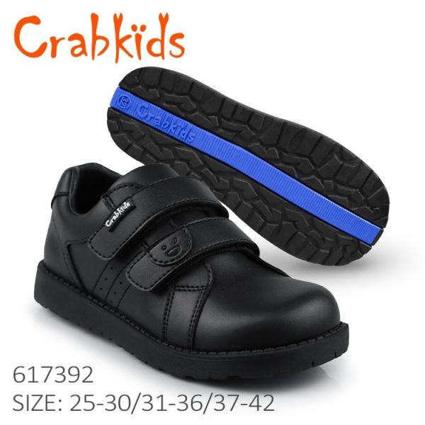 CRABKIDS Leather School Shoes – Sizes 25-30