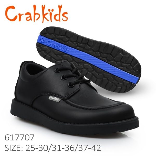 CRABKIDS Leather School Shoes – Sizes 31–36 - Image 2