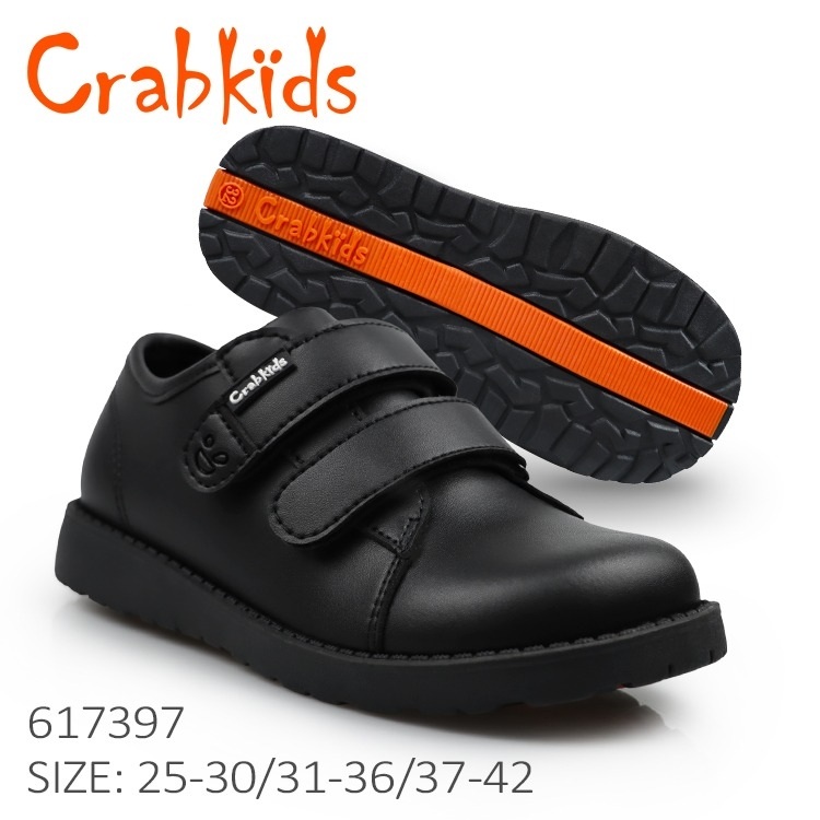 CRABKIDS Leather School Shoes β Sizes 25-30 - Image 3
