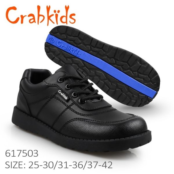 CRABKIDS Leather School Shoes – Sizes 25-30 - Image 2