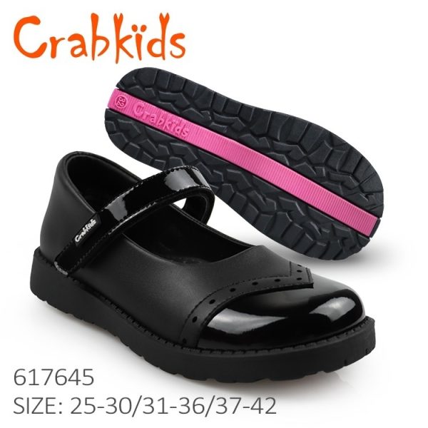 CRABKIDS Leather School Shoes – Sizes 37–42 - Image 3