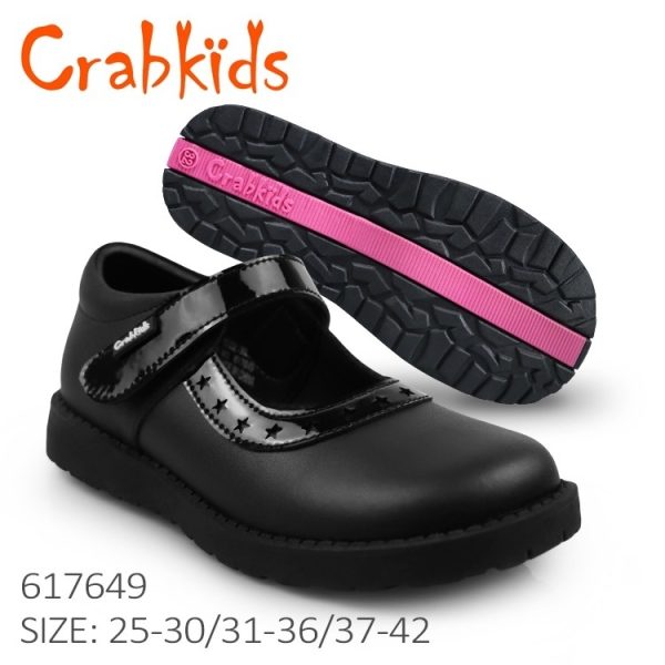 CRABKIDS Leather School Shoes – Sizes 37–42 - Image 2