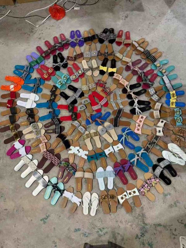 Everyday Ladies’ Mixed Flat Sandals & Slippers - Image 9