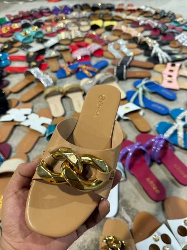 Everyday Ladies’ Mixed Flat Sandals & Slippers - Image 4