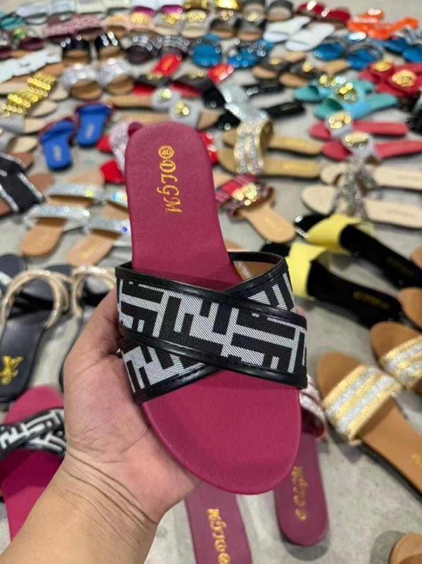 Everyday Ladies’ Mixed Flat Sandals & Slippers - Image 5