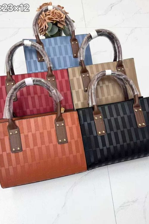 Luxury PU Leather Handbags – 5-Colour Collection