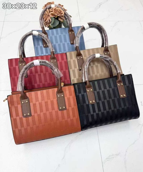 Luxury PU Leather Handbags – 5-Colour Collection