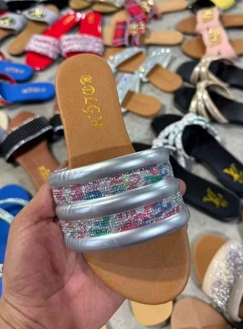 Summer Bling Mixed Ladies' Sandals