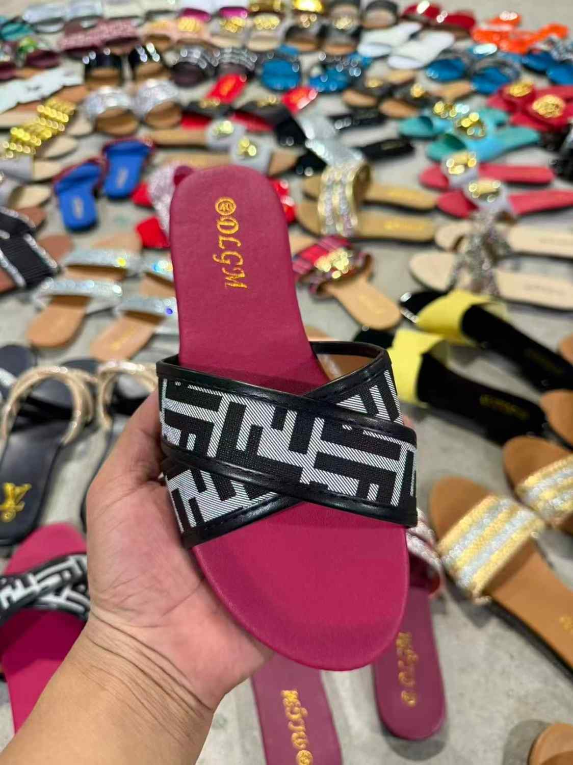 Summer Bling Mixed Ladies' Sandals - Image 8