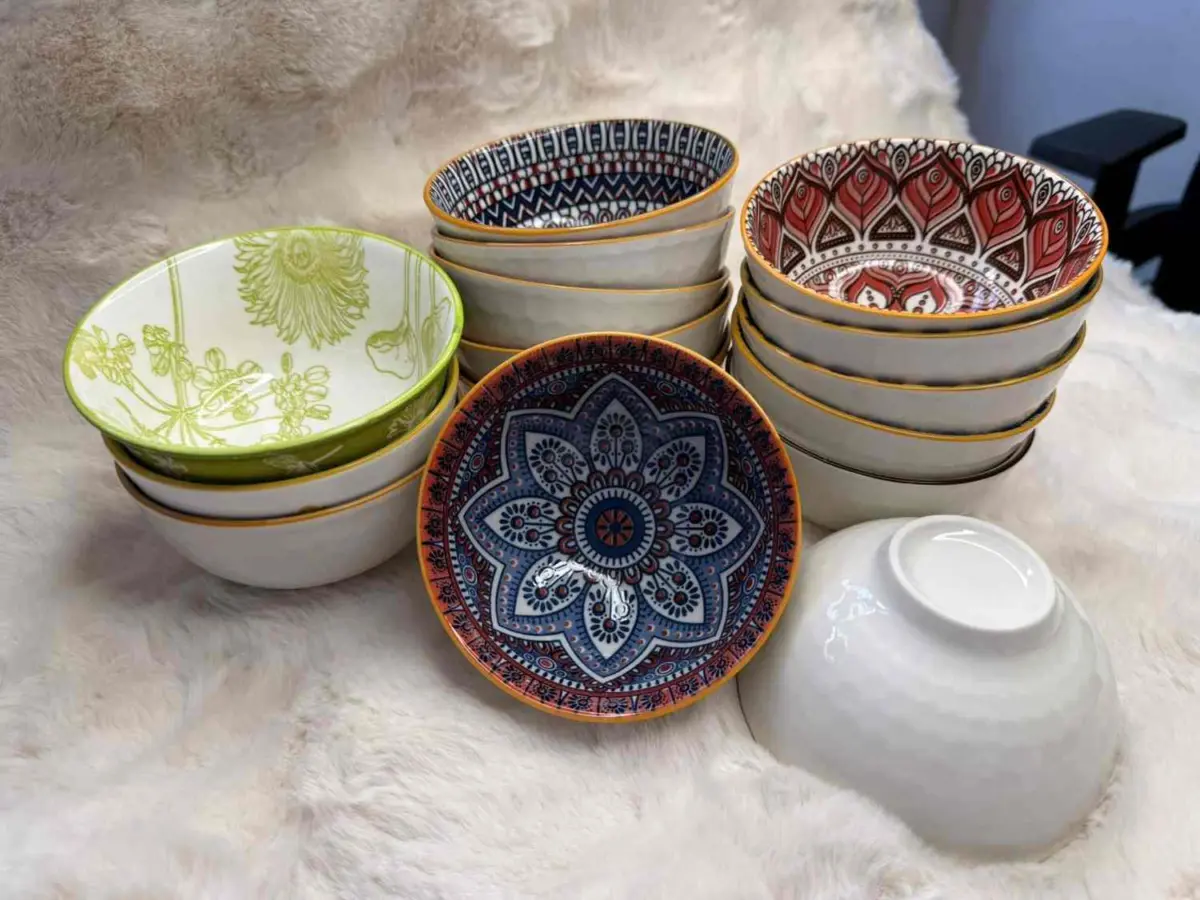 Floral Russian Bowls - Image 5