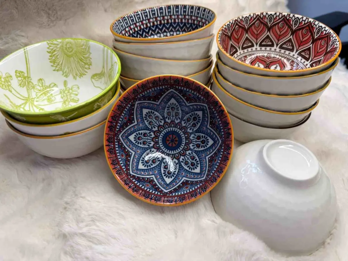 Floral Russian Bowls