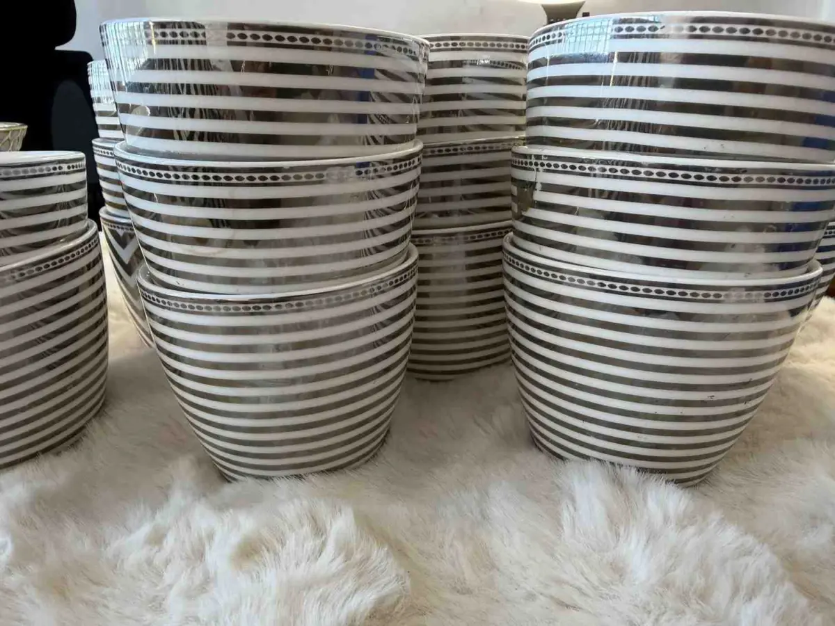 Porcelain Soup Bowls - Image 5