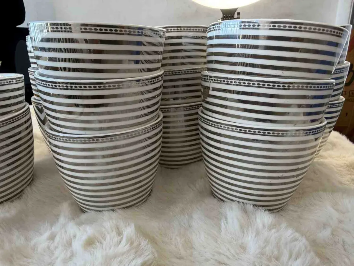 Porcelain Soup Bowls - Image 4
