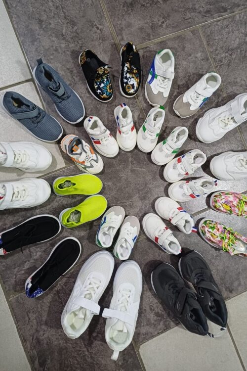 Trendy Kids’ Sneakers – Mixed Designs – New Arrivals