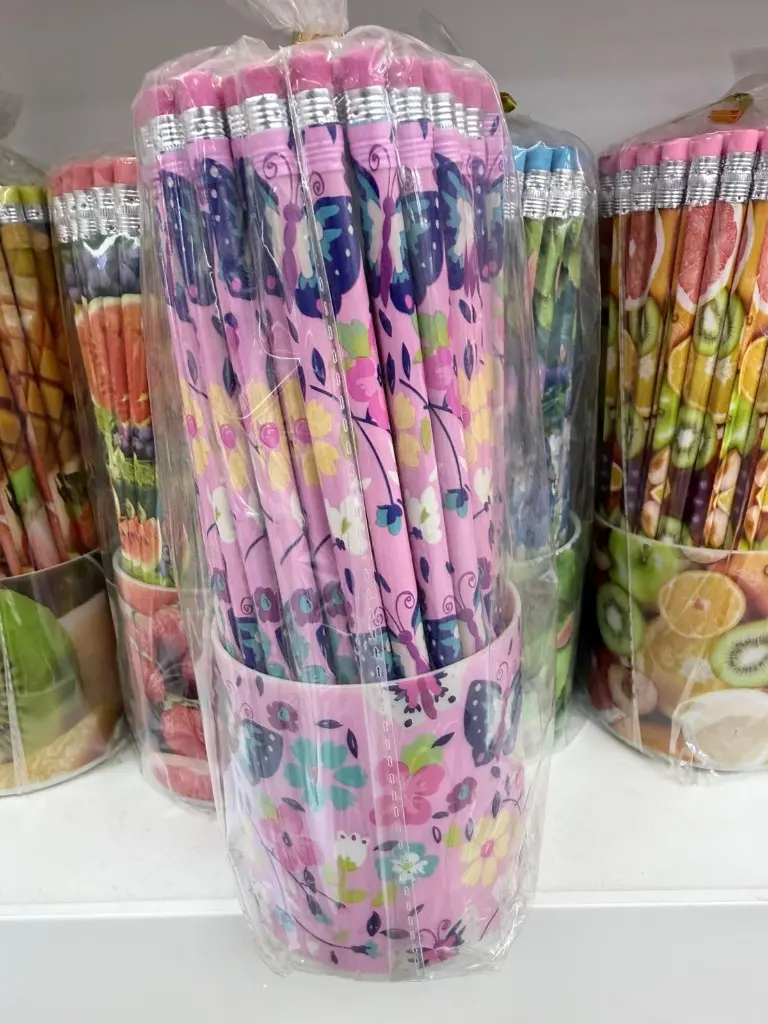 Decorative Pencil Pack - 72 Pieces Mixed Designs - Image 2