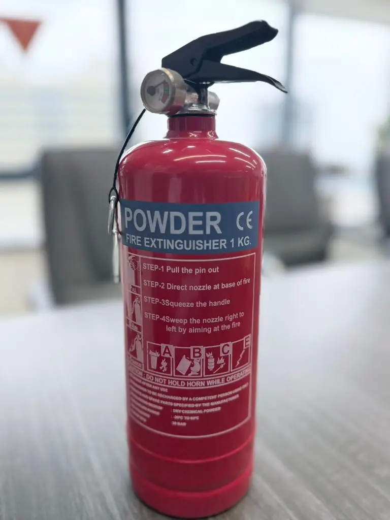 Dry Powder Fire Extinguisher - 1KG ABC CE Certified