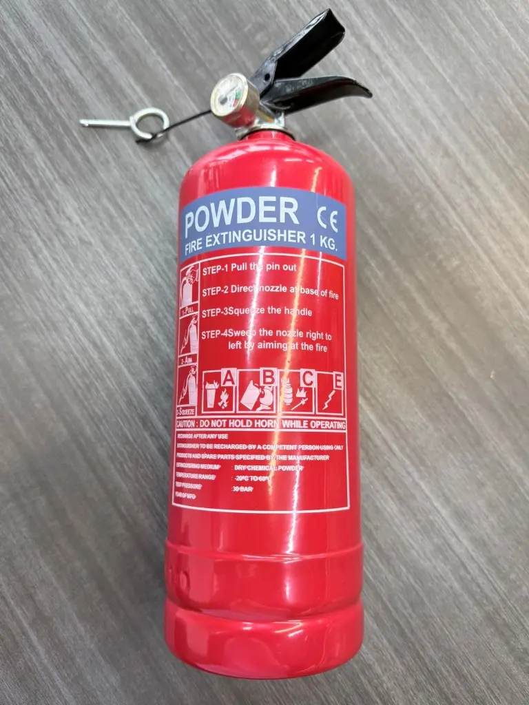 Dry Powder Fire Extinguisher - 1KG ABC CE Certified - Image 2