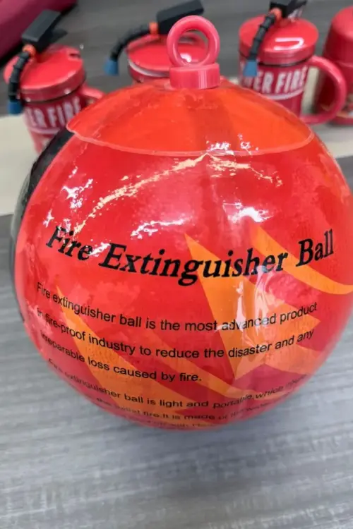 Fire Extinguisher Ball – Auto-Activation Safety Device