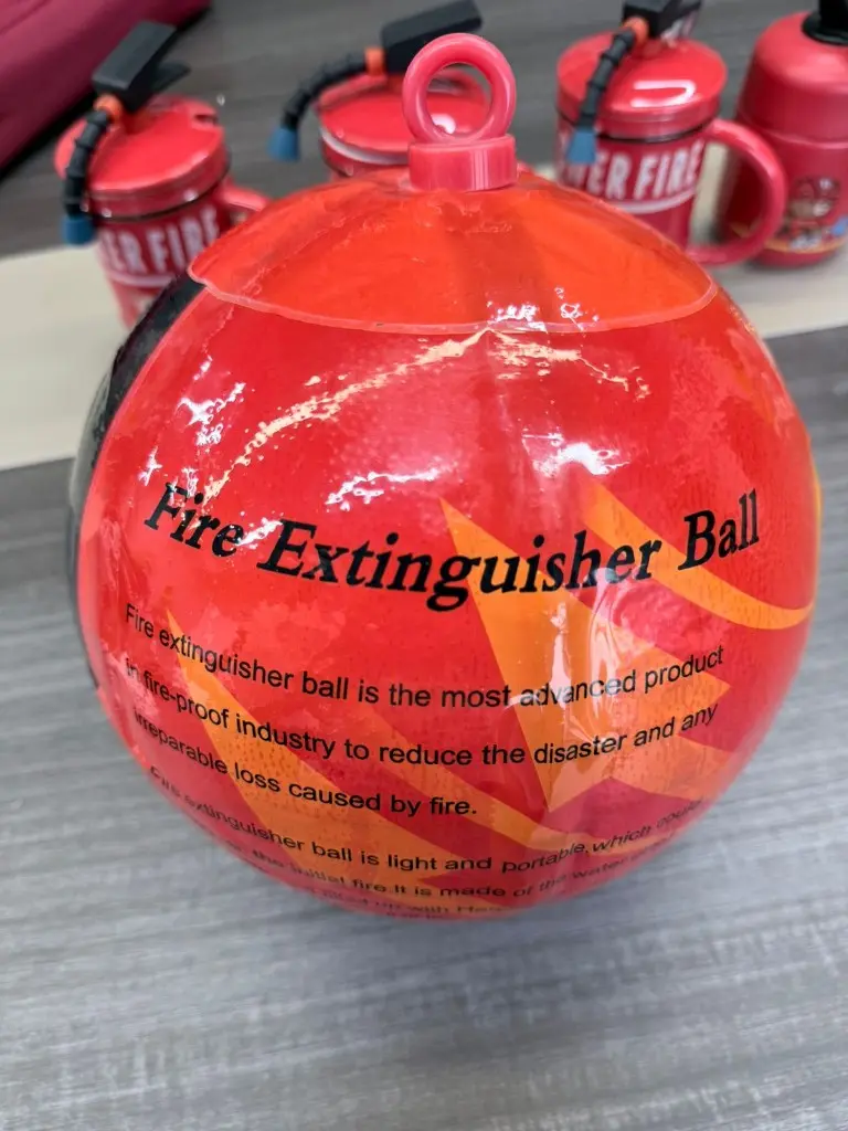 Fire Extinguisher Ball - Auto-Activation Safety Device