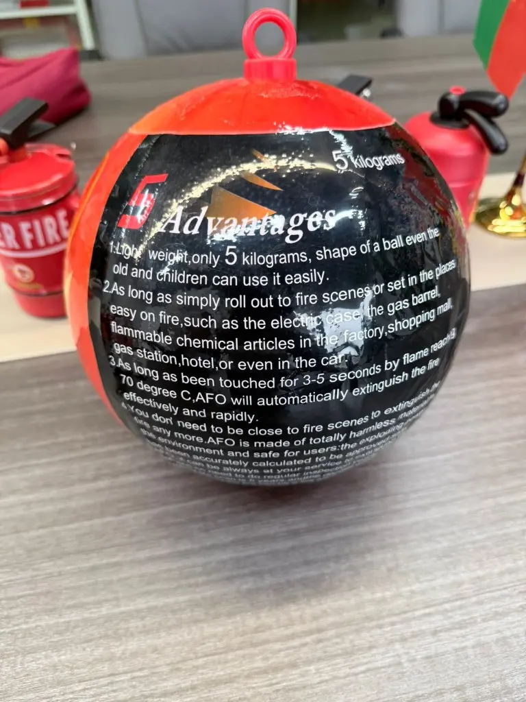 Fire Extinguisher Ball - Auto-Activation Safety Device - Image 2