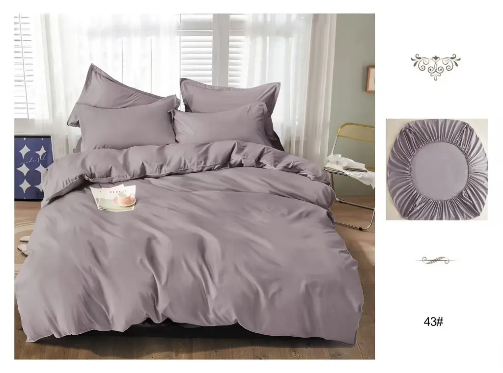Fitted Bedsheet Set — 100% Pure Cotton (1 Bedsheet + 2 Pillowcases) - Image 5