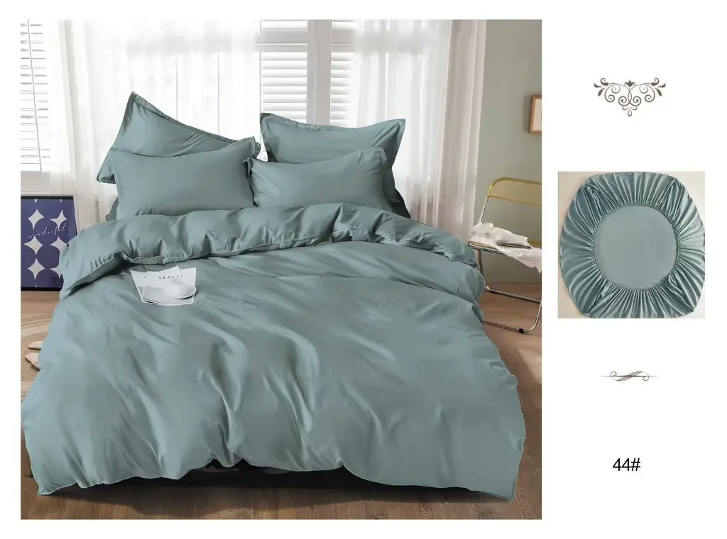 Fitted Bedsheet Set — 100% Pure Cotton (1 Bedsheet + 2 Pillowcases) - Image 6
