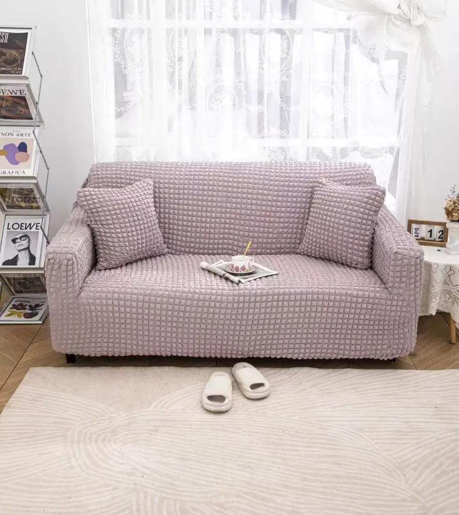 Sofa Cover Set β Stretch Bubble Fabric - Image 6