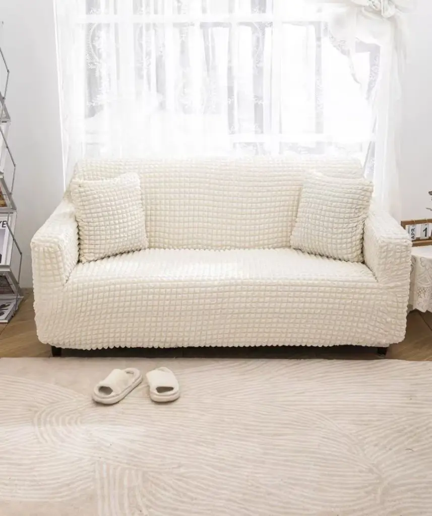 Sofa Cover Set β Stretch Bubble Fabric - Image 8