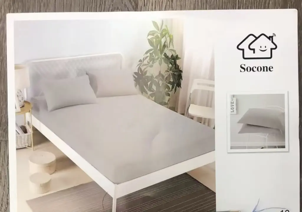 Mattress Cover Set — Pure Cotton Stretch Fit (1 Fitted Cover + 2 Pillow Covers) - Image 7