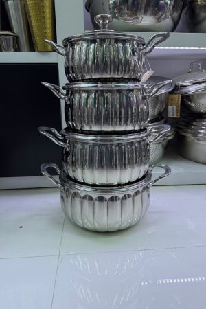 High Quality Stainless Steel 4-Piece Cookware Set