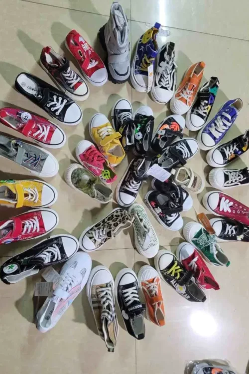 KiddieSteps Kids Canvas Sneakers — Playtime Mix