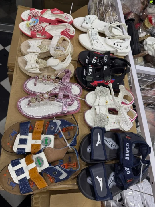 Kids Mixed Fashion Sandals β Ages 3β10 Assorted Pack