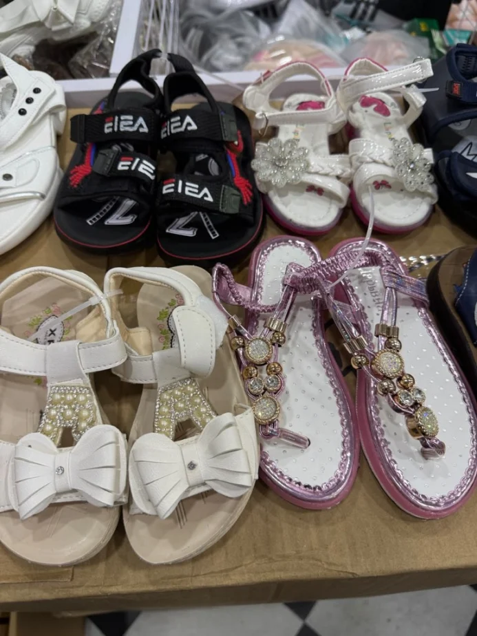Kids Mixed Fashion Sandals β Ages 3β10 Assorted Pack